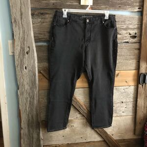 Parasuco plus size 18 dark grey denim